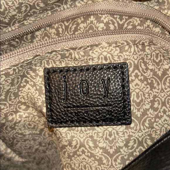 Joy Susan Black Crossbody Bag with Gold Chain - Picture 2 of 6